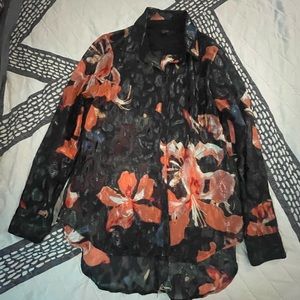 Guess button down shirt